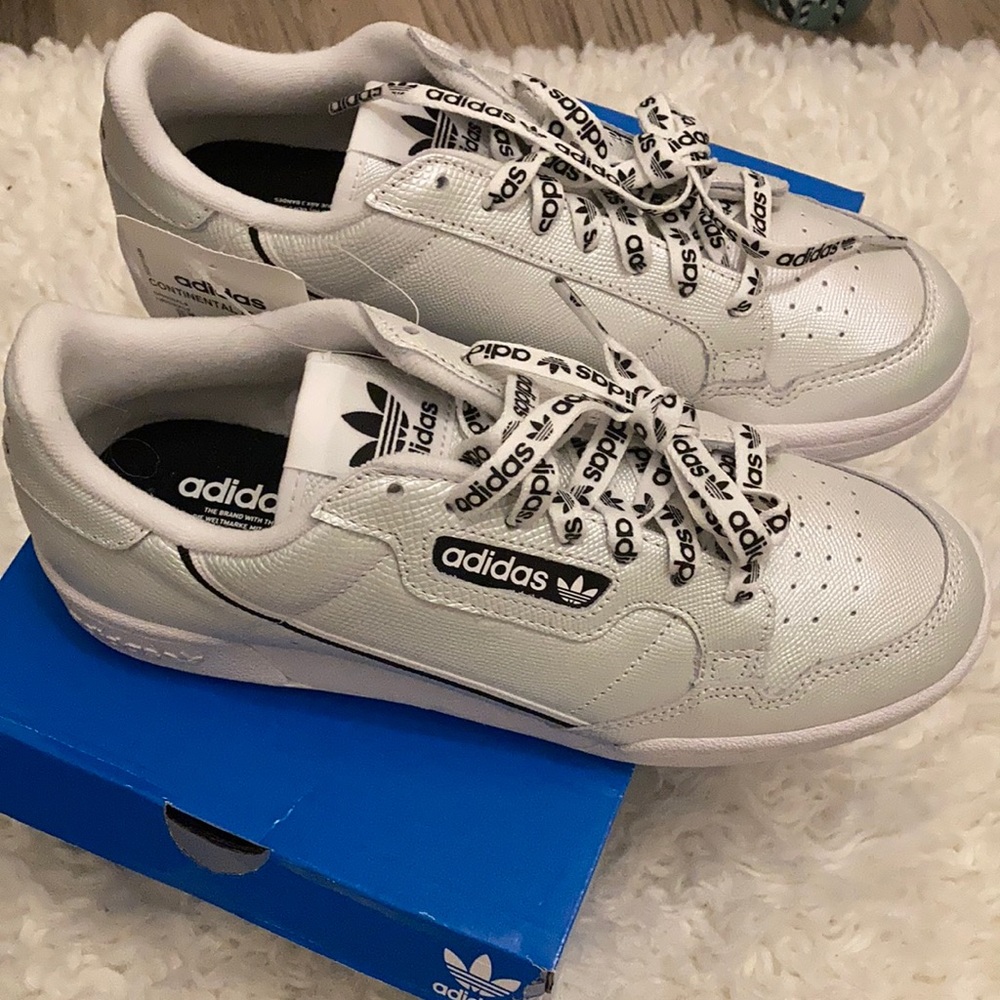 COPY - White Reflective Adidas Sneakers